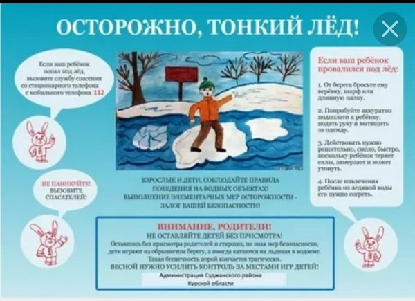 Осторожно тонкий лед