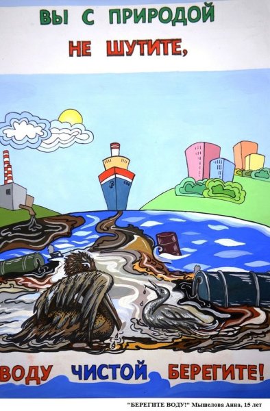 Мир воды рисунки