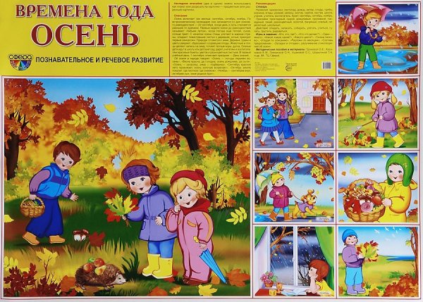 Времена года для дошкольников