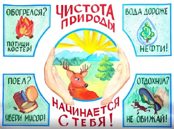 Плакаты на тему охрана окружающей среды