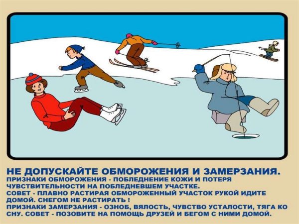 Безопасный лед подготовительная группа