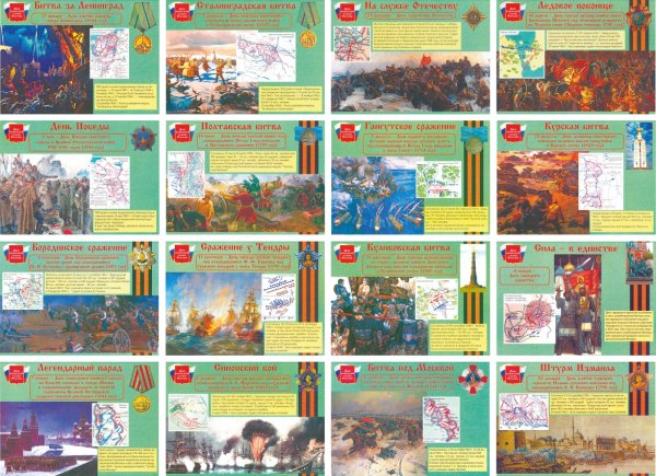 Дни воинской славы стенд