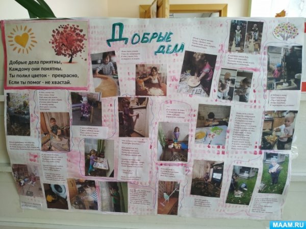 Стенгазета добрые дела