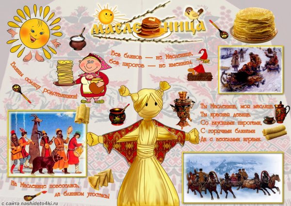 Детям о Масленице