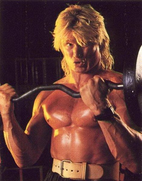 Дольф Лундгрен в 90 х