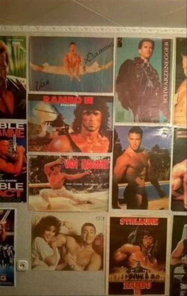 Жан-Клод Ван Дамм плакаты 90-х