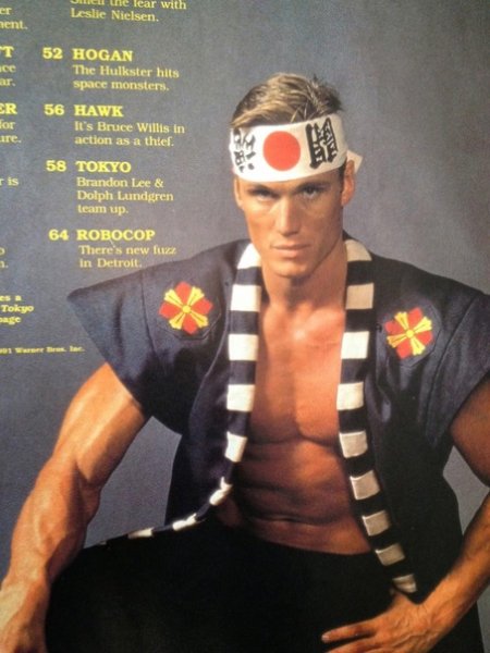 Дольф Лундгрен в 90 х