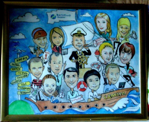 Коллаж начальнику на юбилей