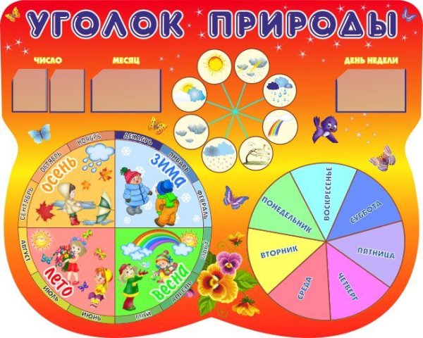Календарь природы для дошкольников