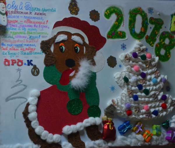 Постер "тигр арт"