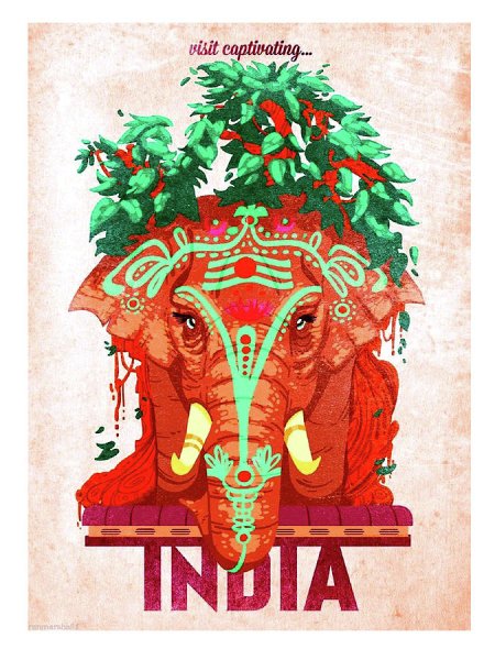 Индия плакаты