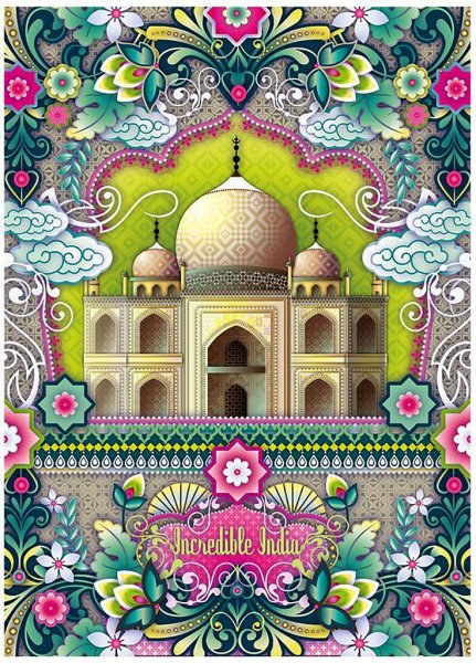 Индия иллюстрации