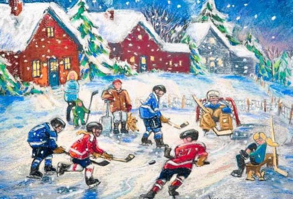 Плакат на новый год