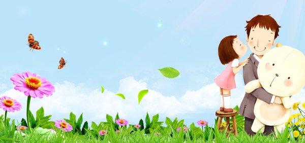 Плакат на день отца