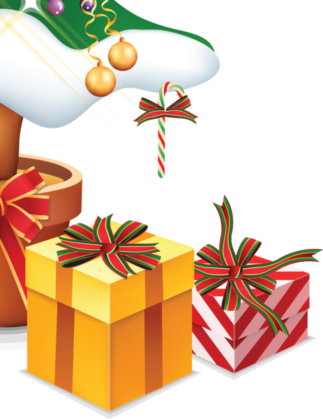 Подарок новогодний Постер