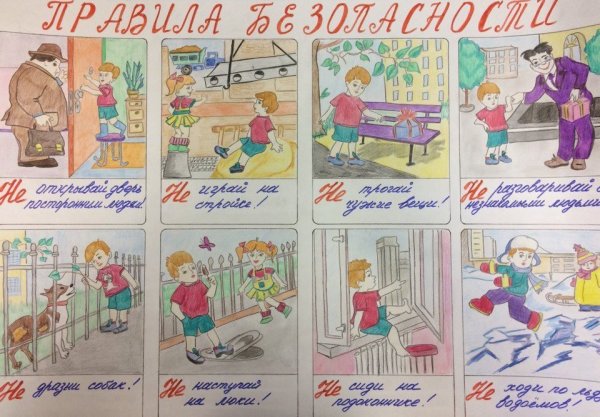 Правила безопасности дома для детей