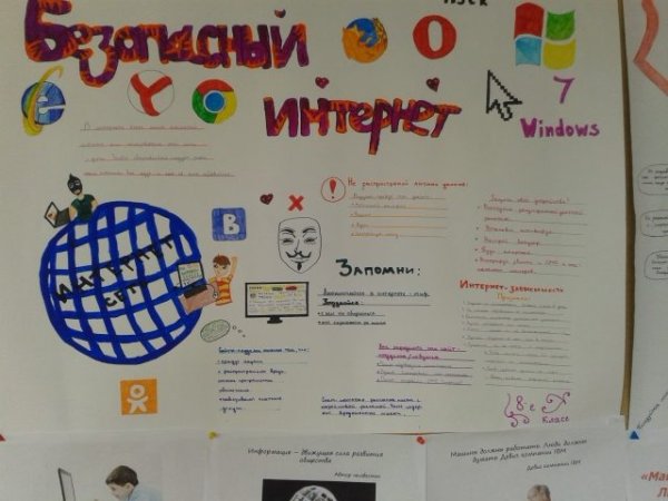 Стенд газета по информатике