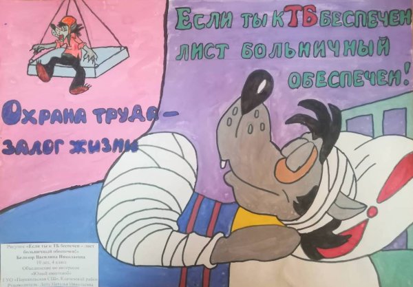 Охрана труда глазами детей