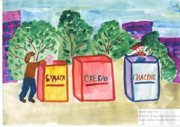 Сортируем мусор бережем природу