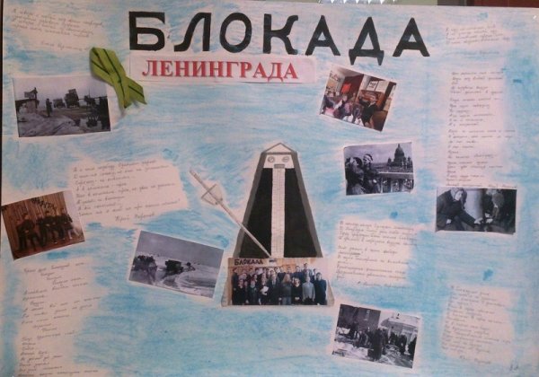 Открытка ко Дню блокады Ленинграда