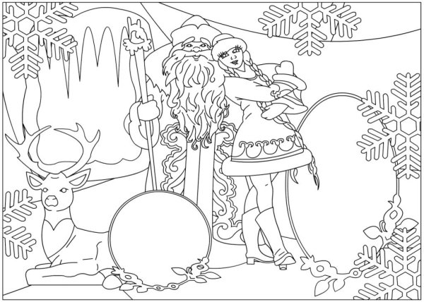 Новогодний плакат