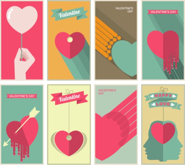 Плакат ко Дню св Валентина