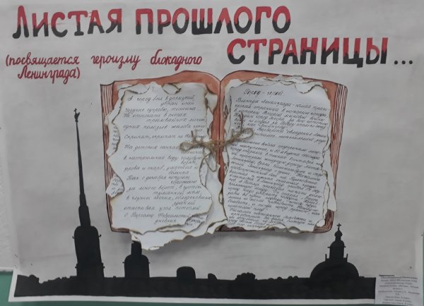 Конкурс рисунков блокада Ленинграда