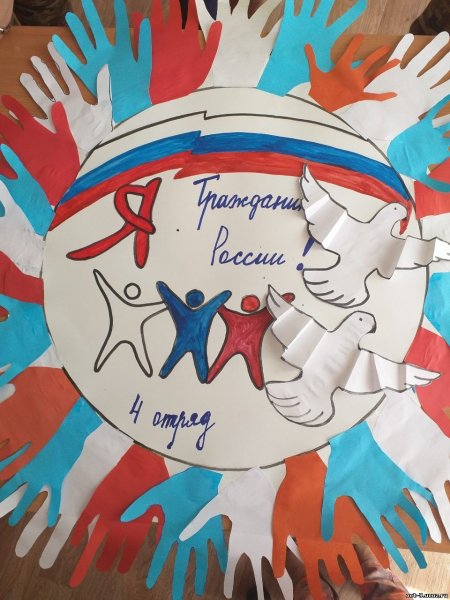 Плакат я гражданин России