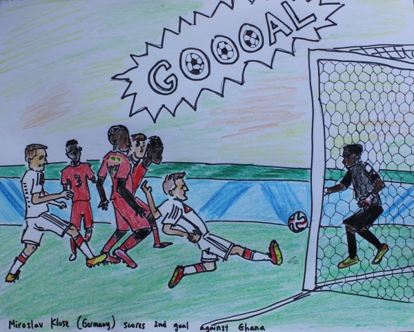 Рисунок на тему футбол