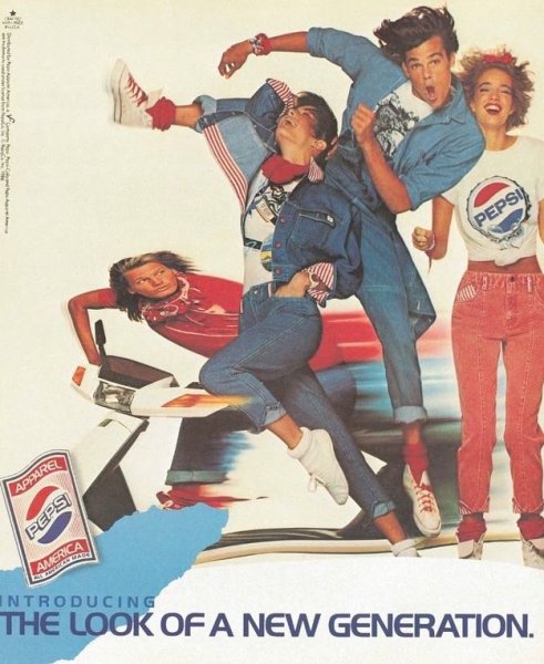 Рекламные плакаты из 90х