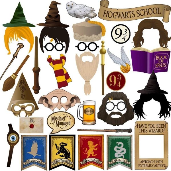 Атрибуты для вечеринки Гарри Поттера