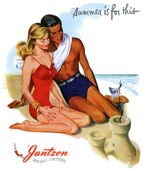 Американский плакат 50-х годов