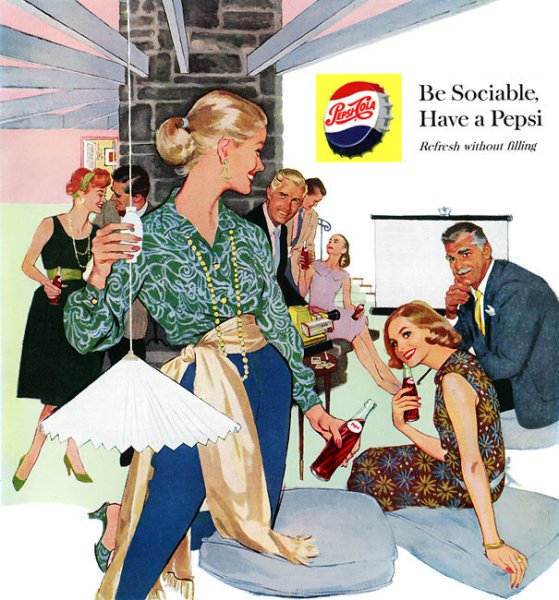 Американские плакаты 50-х