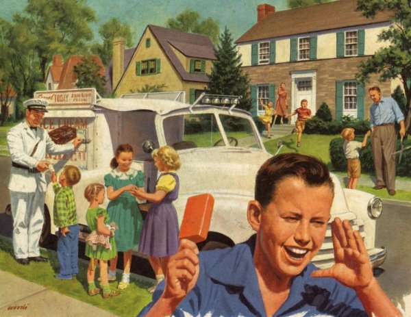 Постеры в стиле 50-х