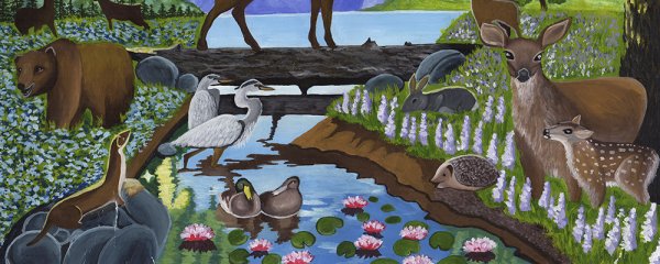 Плакат защита леса