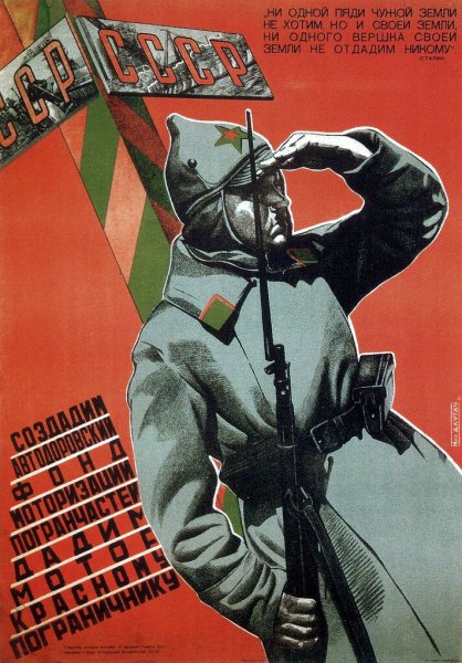 Плакат крепи оборону СССР