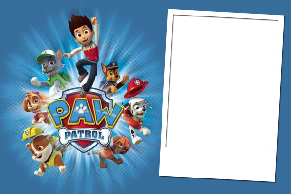 Шаблоны для дня рождения Щенячий патруль
