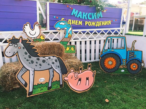 Синий трактор персонажи