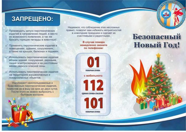 Памятки МЧС каток