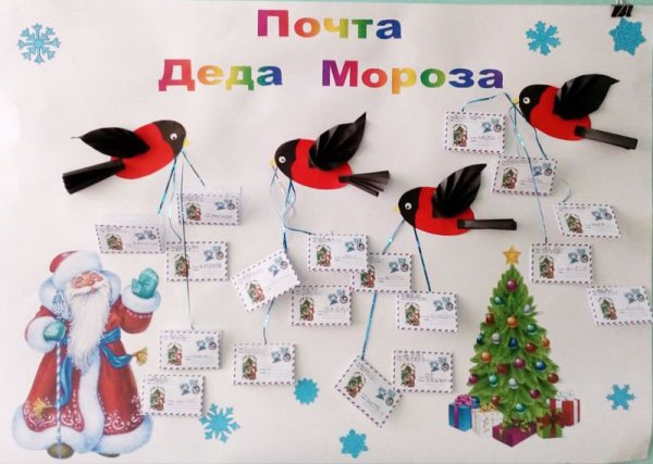 Новогодняя стенгазета в детский сад