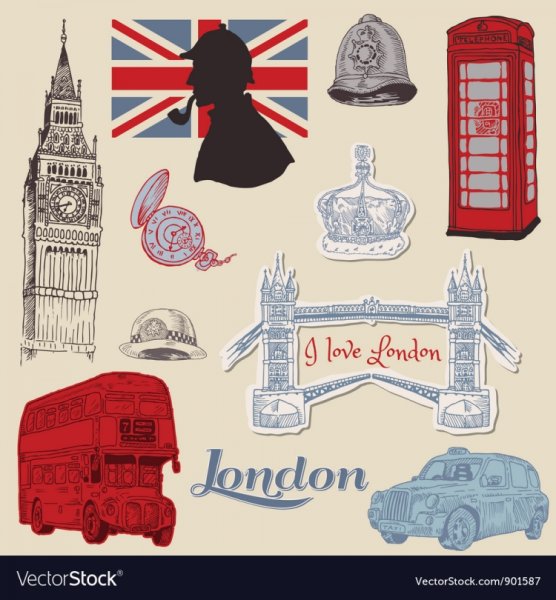 Плакат Великобритания