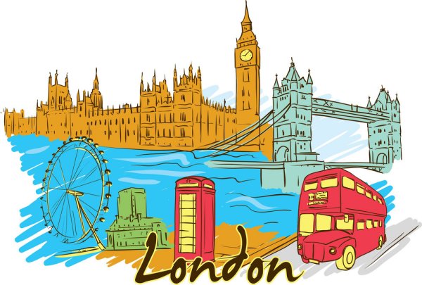 Плакат Великобритания