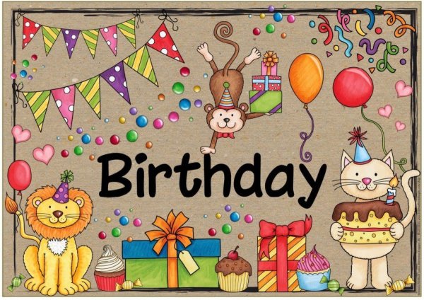 Урок английского в день рождения