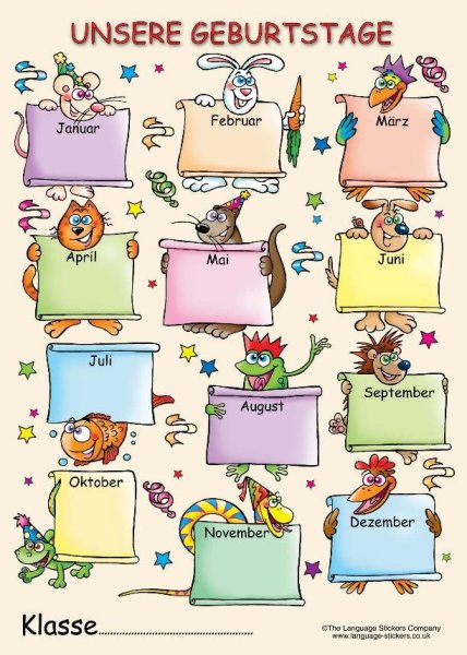 Календарик дней рождений