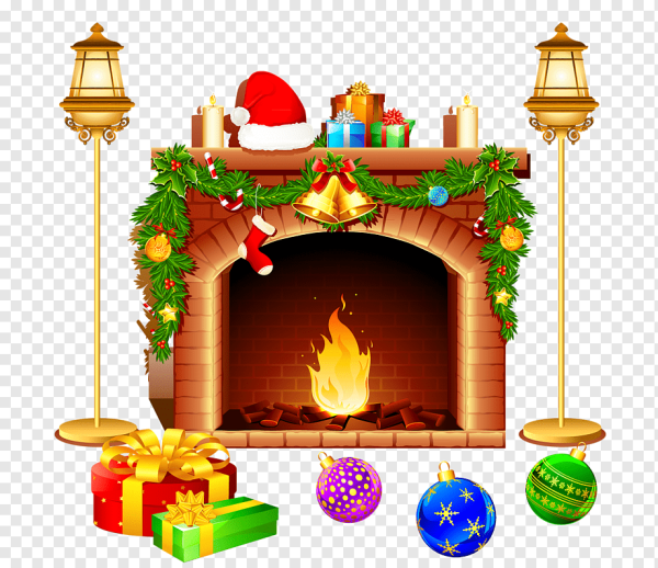 Рождественский камин
