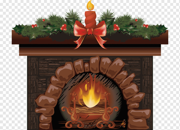 Новогодний камин