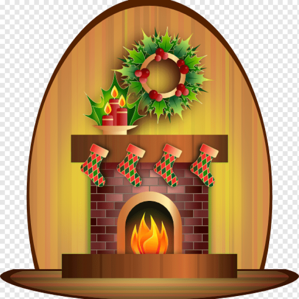 Камин мультяшный