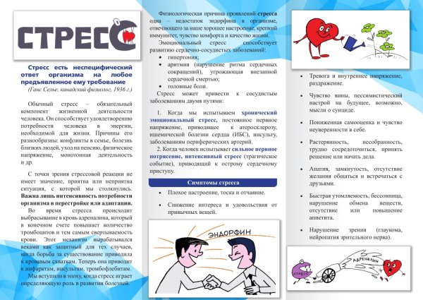 Памятка как справиться со стрессом