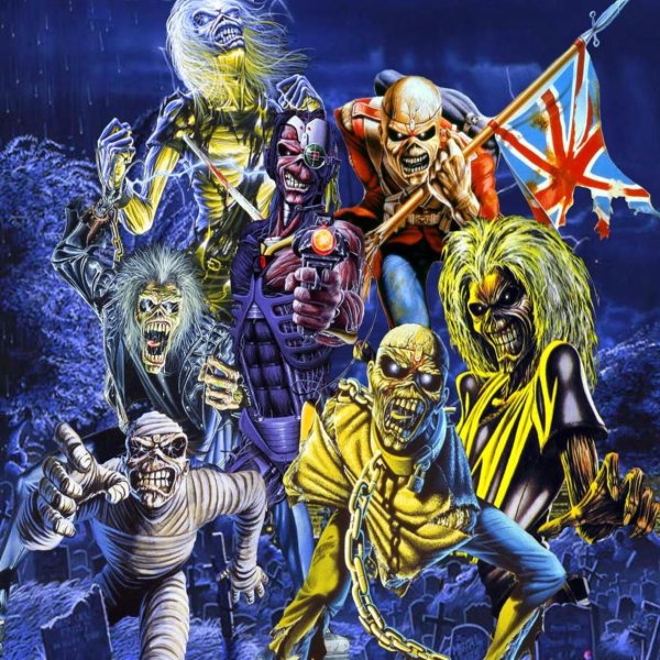 Группа Iron Maiden Эдди