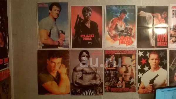 Постеры Ван Дамма в 90 е